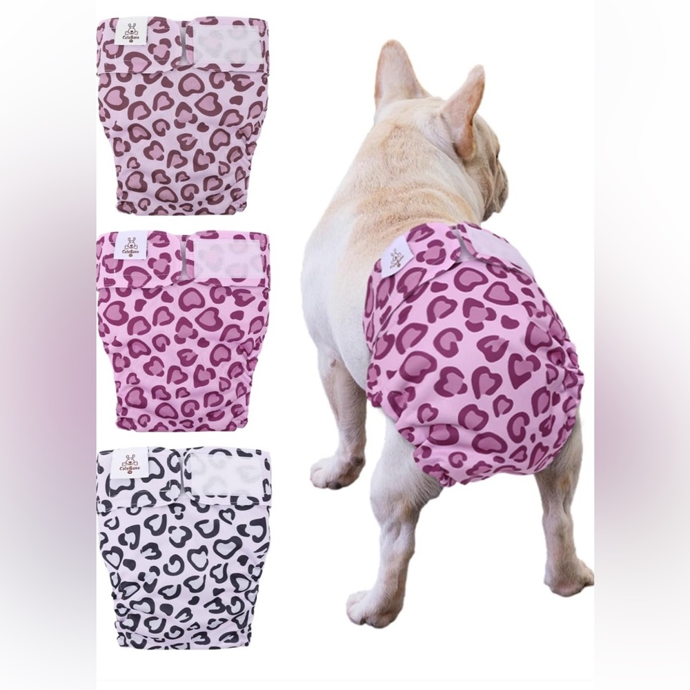 Cute Bone female belly bands/wraps, set of 3, size small, NIB.